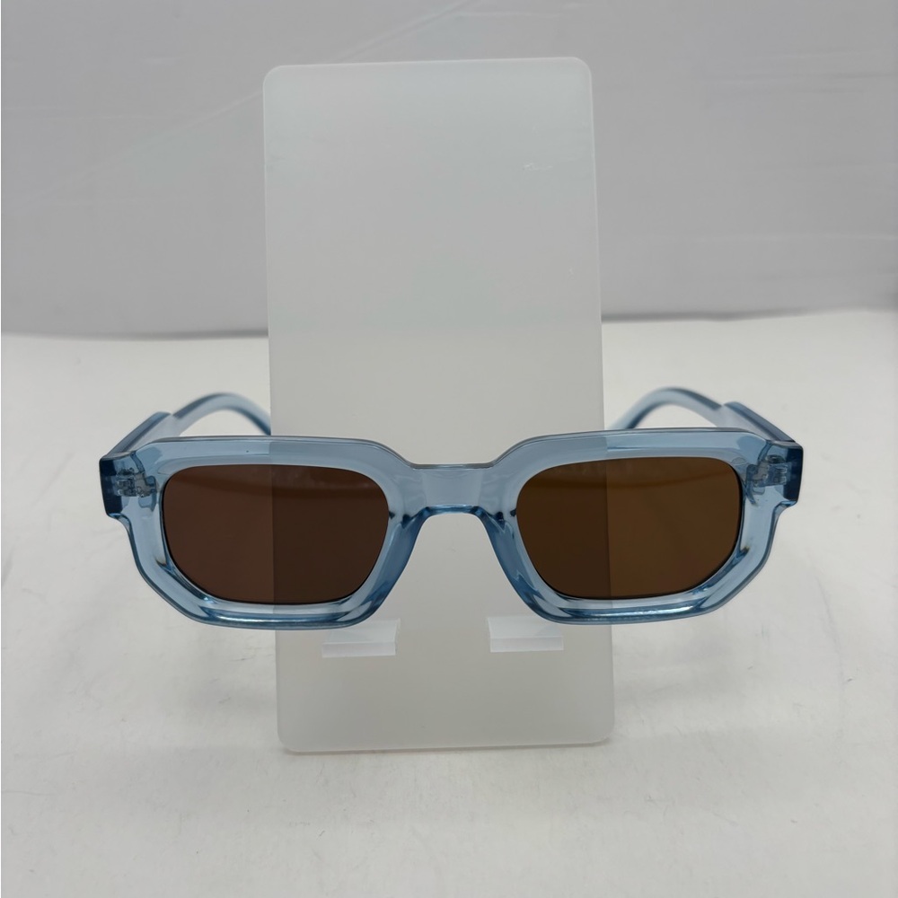 2 Blue Rectangular Sunglasses